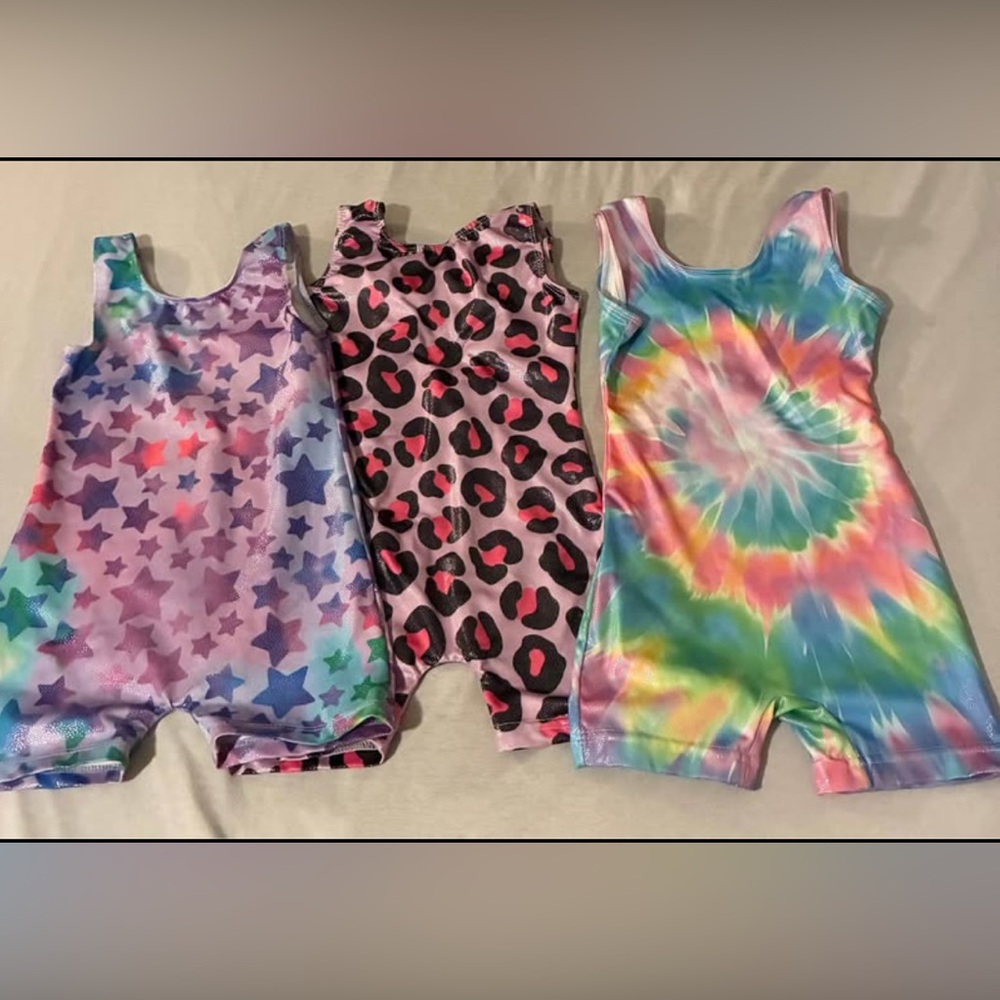 Gymnastics Leotards size 4-5